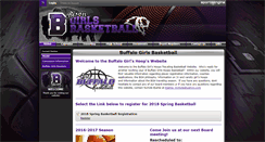 Desktop Screenshot of buffalogirlshoops.org